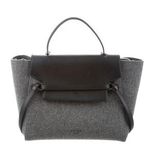 Authentic Celine felt bag